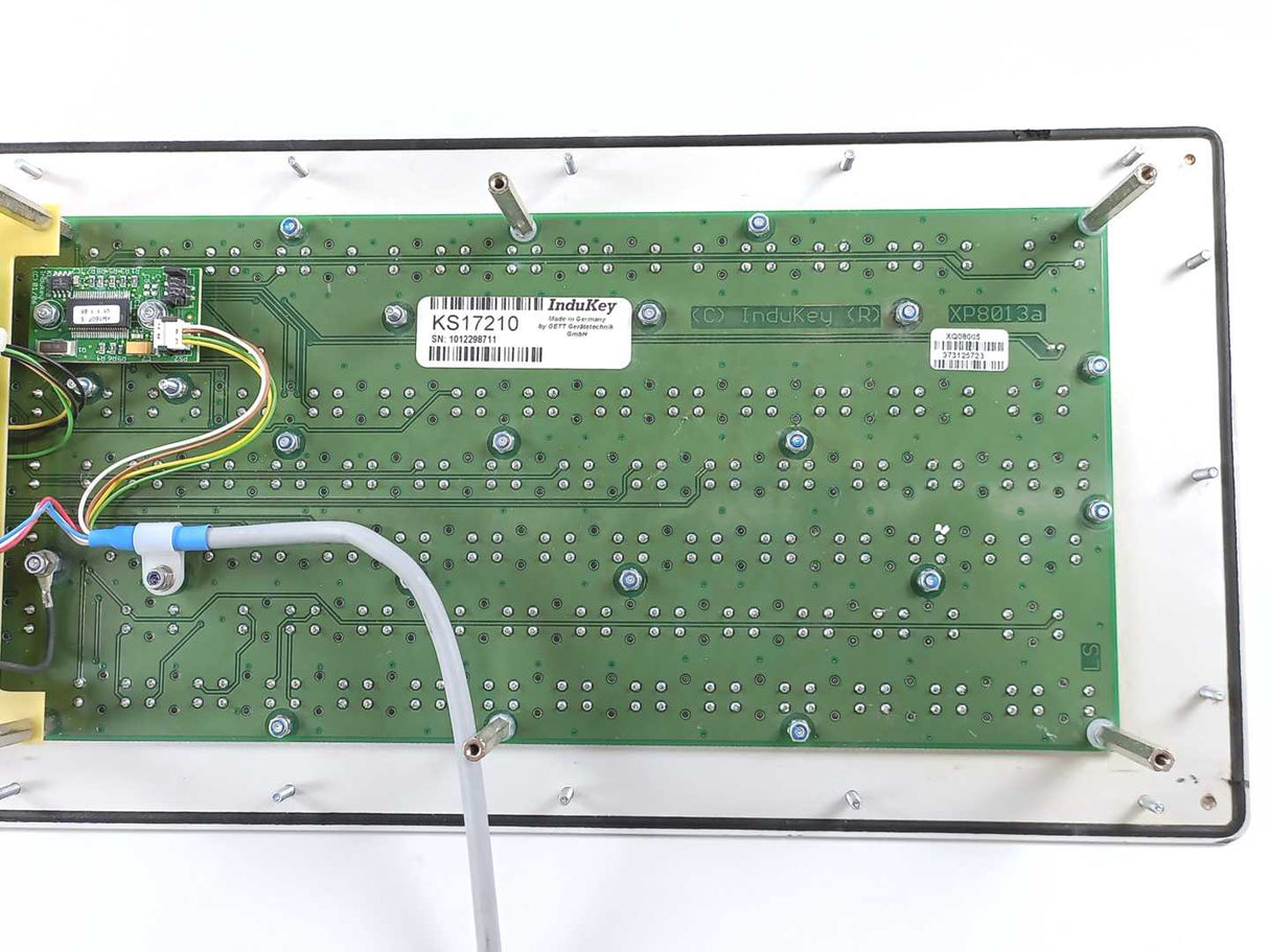 GETT Gerätetechnik KS17210 InduKey Stahl Industrial Keyboard
