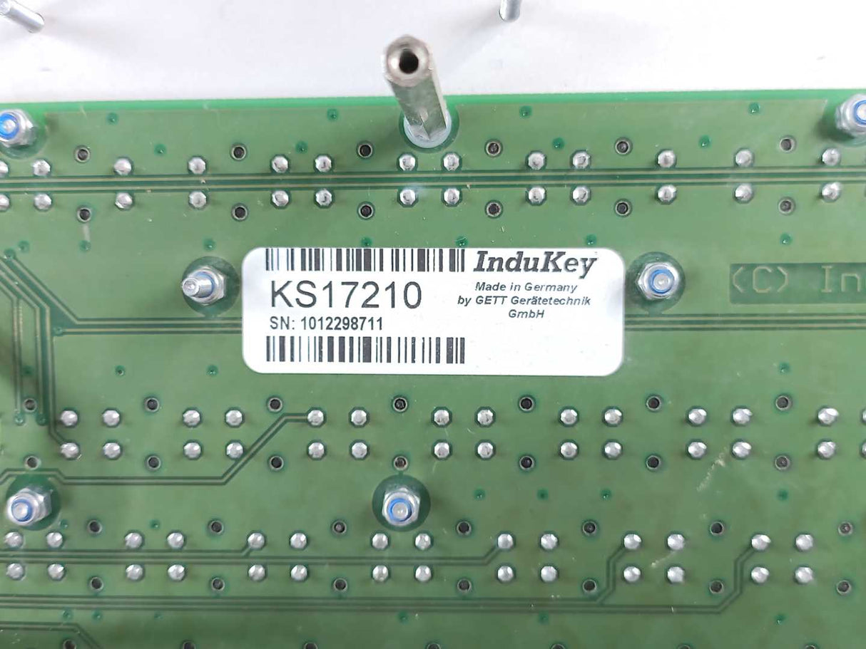 GETT Gerätetechnik KS17210 InduKey Stahl Industrial Keyboard