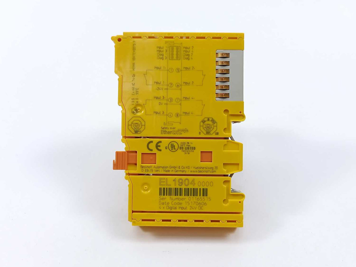 Beckhoff EL1904 4 x digital input 24VDC