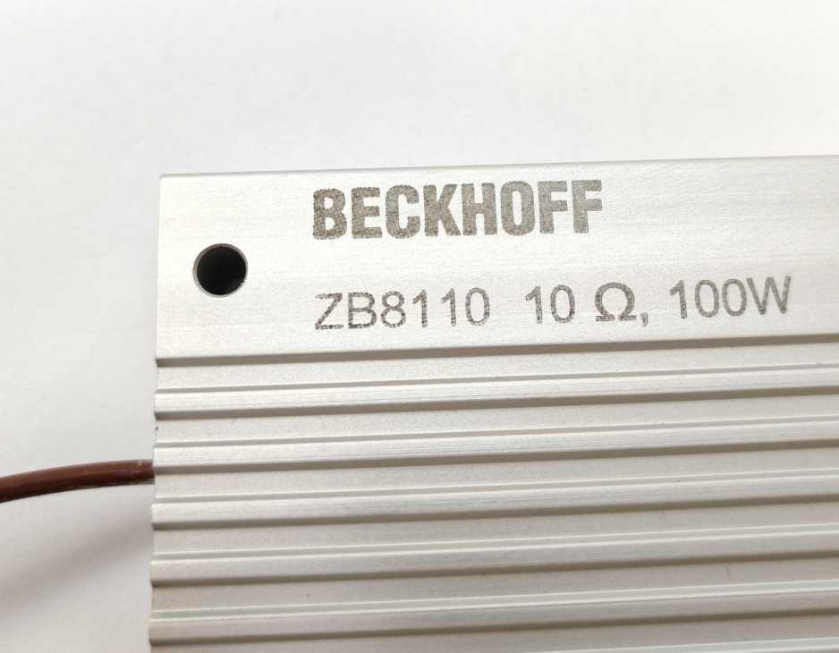 Beckhoff ZB8110 External Braking Resistor