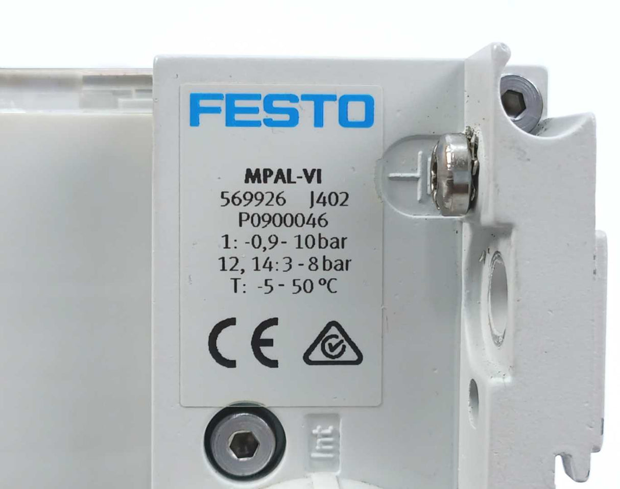 Festo 569926 MPAL-VI , W: 560938, 562389, 11 x 533347, 11 x 554311