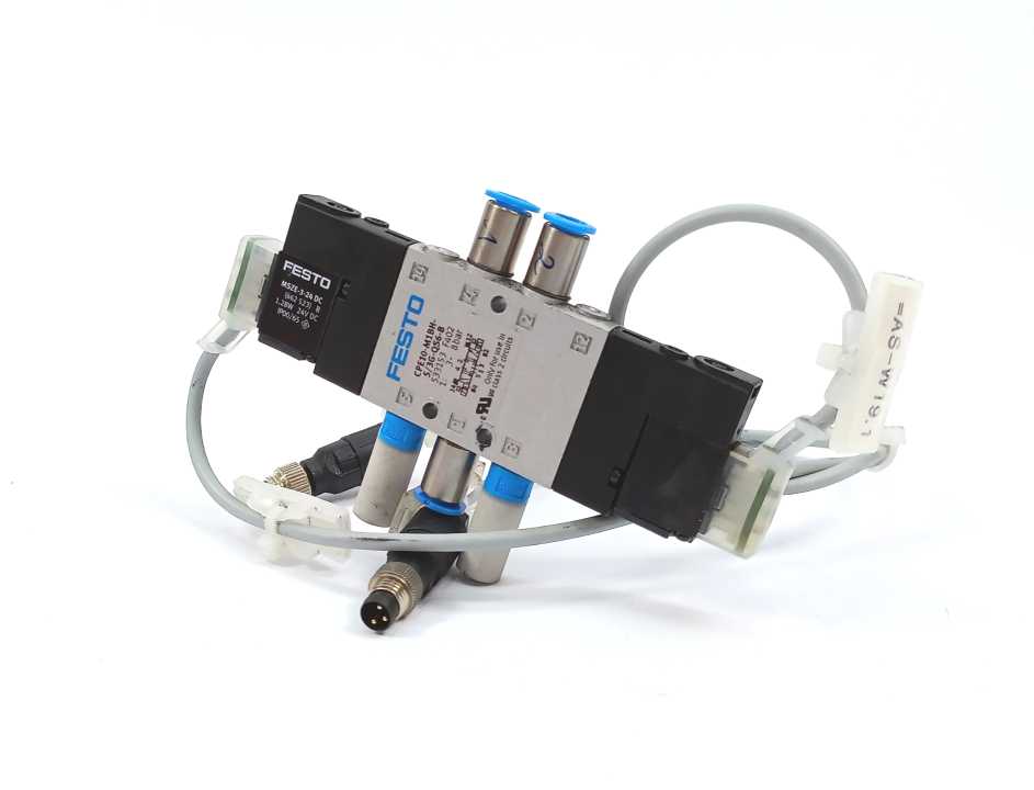 Festo 533153 CPE10-M1BH-5/3G-QS6-B Solenoid Valve