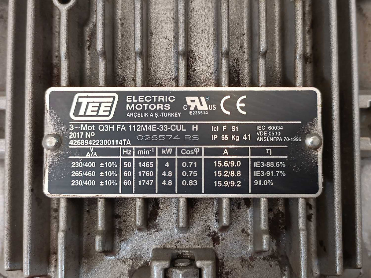 Becker U5.200 Rotary Vane Vacuum Pump