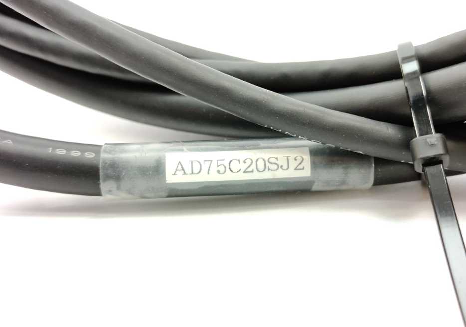 Mitsubishi AD75C20SJ2 Connection and Communication Cable