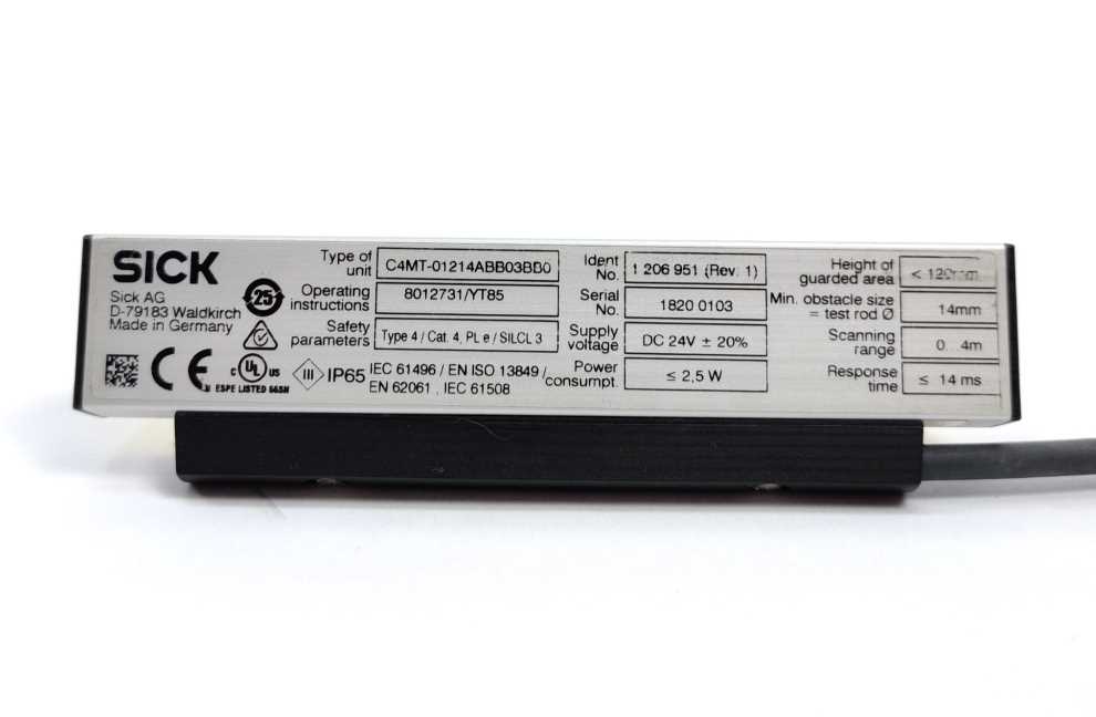 SICK 1206951 C4MT-01214ABB03BB0 miniTwin4