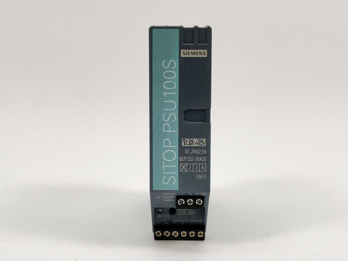 Siemens 6EP1332-2BA20 Power Supply 24V 2,5A