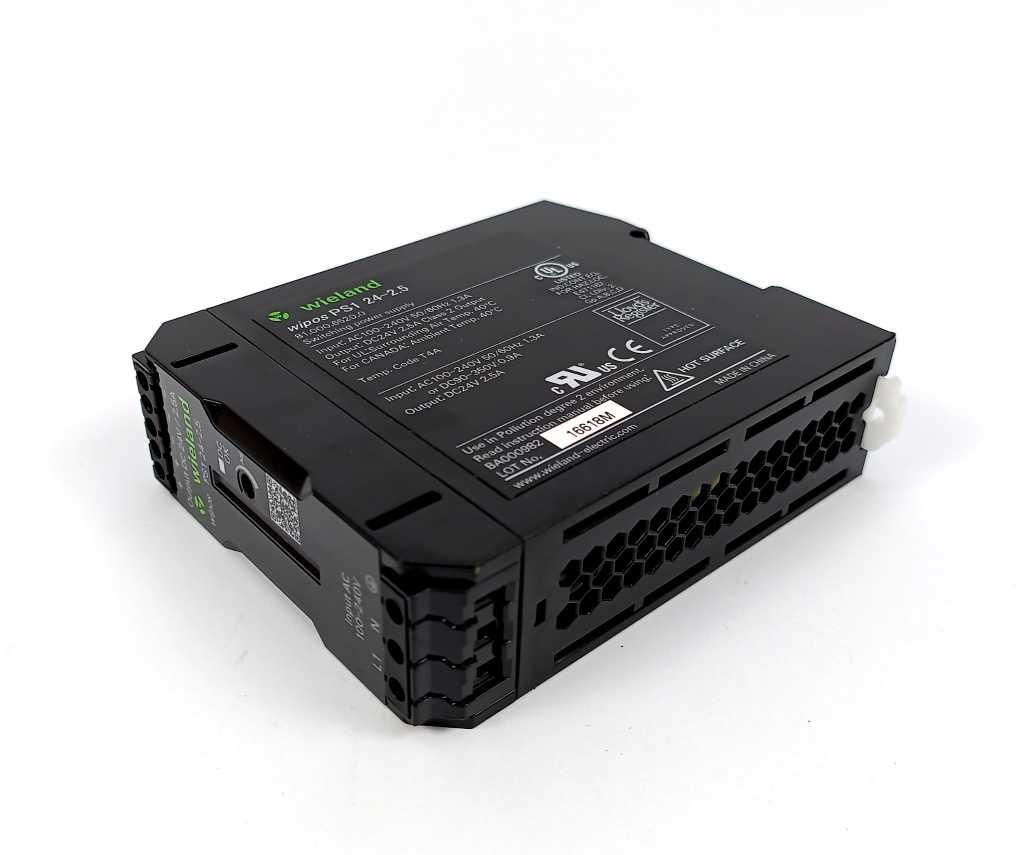 Wieland 81.000.6520.0 PS1 24-2.5 Switching Power Supply