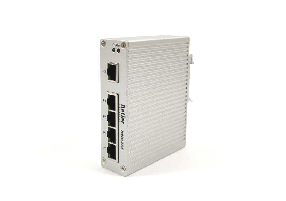 BEIJER ELECTRONICS BDC-JetNet2005 Industrial 5-port Fast Ethernet Switch