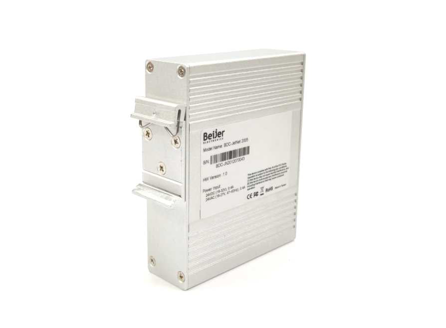 BEIJER ELECTRONICS BDC-JetNet2005 Industrial 5-port Fast Ethernet Switch