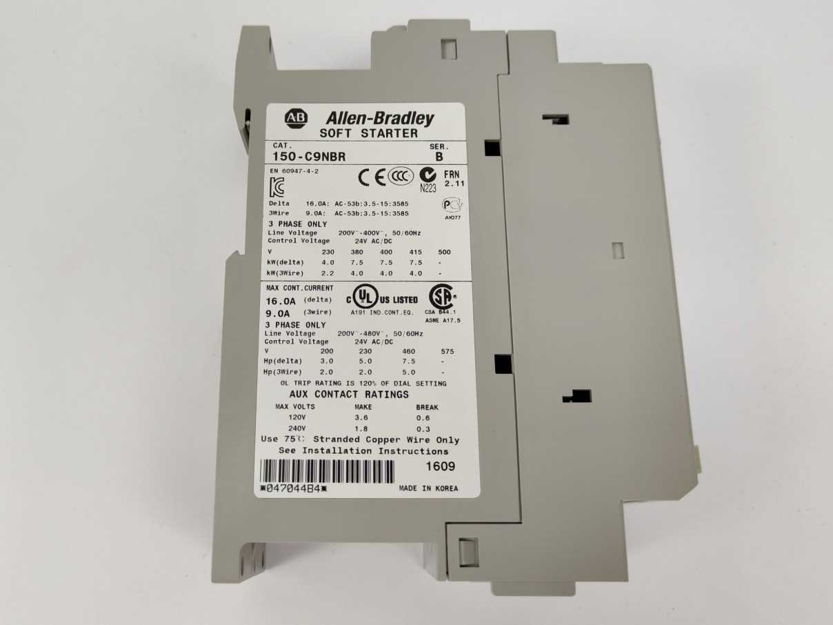 AB 150-C9NBR SMC-3 Ser. B Soft Starter