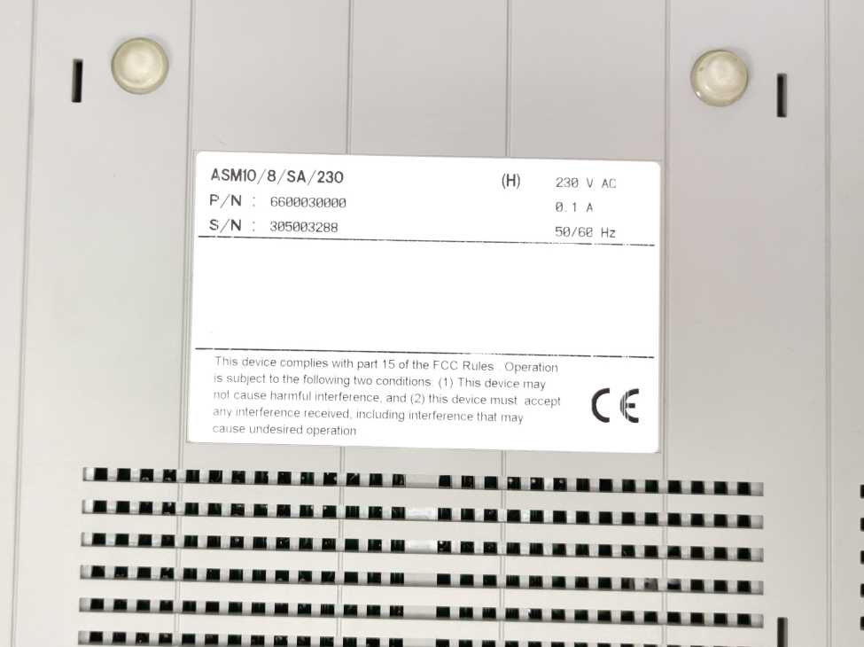 RAD 6600030000 ASM10/8/SA/230 Short Range Modem