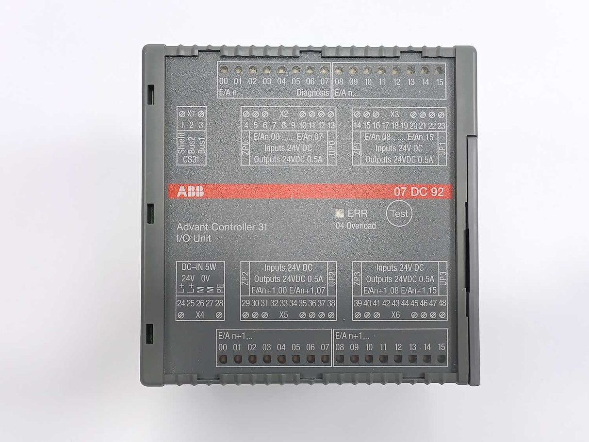 ABB GJR5252200R0101 07DC92 Advant Controller 31 I/O unit