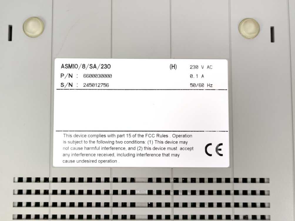RAD 6600030000 ASM10/8/SA/230 Short Range Modem