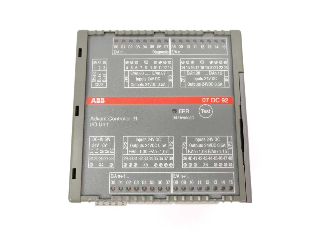 ABB GJR5252200R0101 07DC92 Advant Controller 31 I/O unit