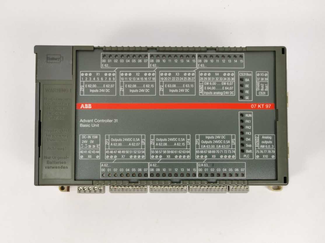 ABB GJR5253000R0100 Advant Controller 31 Basic Unit