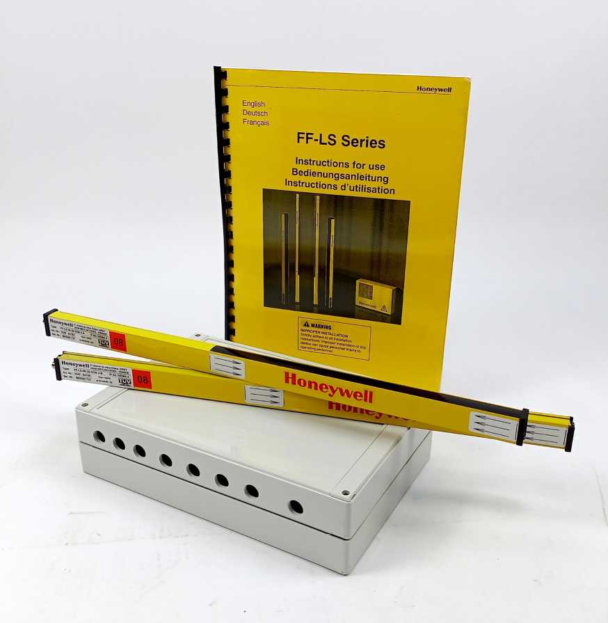 Honeywell FF-LS082802362 A+B Light Curtain 2 Pcs. Set + Control Unit