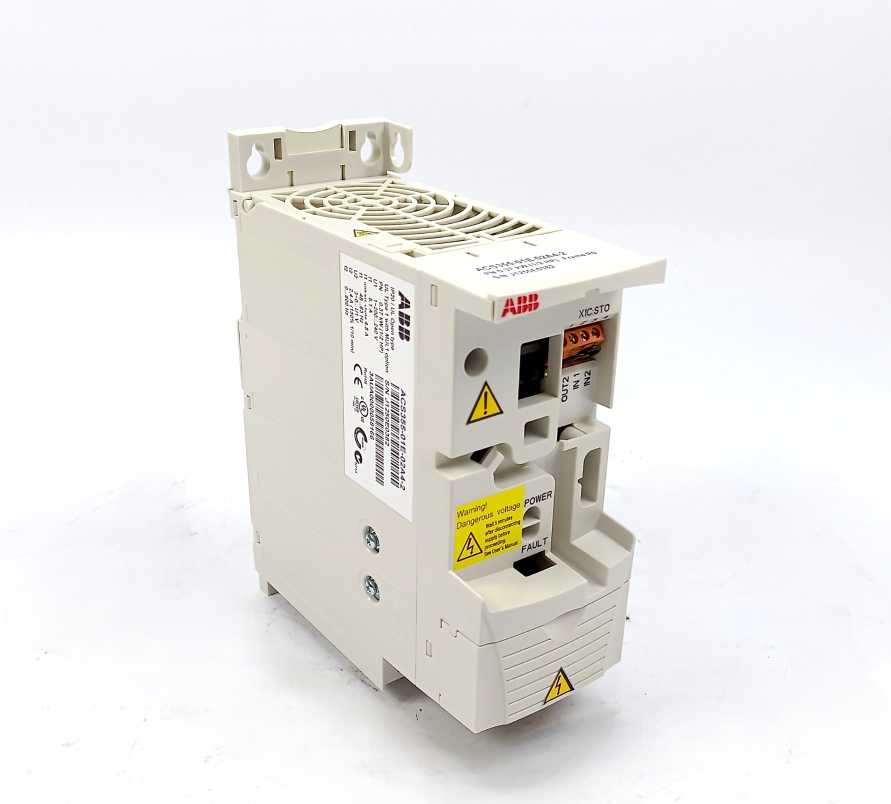 ABB 3AUA0000058166 ACS355-01E-02A4-2 Drive Module Pn 0.37 kW, 2.4 A