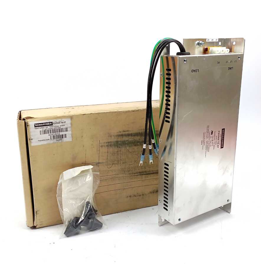 SCHAFFNER FS5569-16-07 4200-6202 RFI Noise Filter