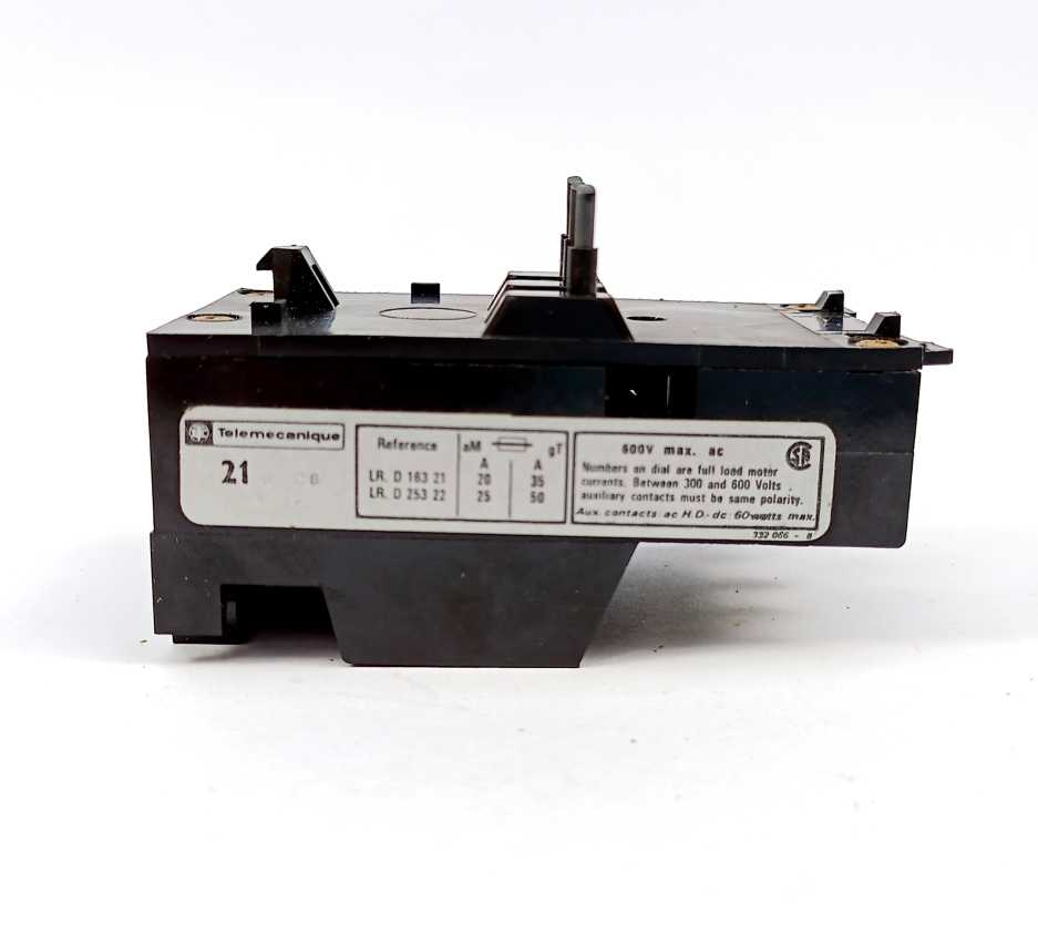 TELEMECANIQUE LR1-D16321 RELAY 13-18AMP