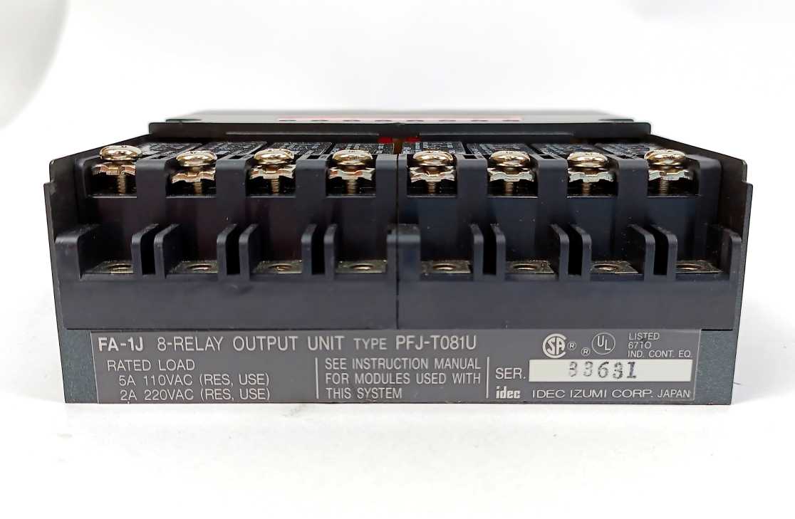 Idec FA-1J PFJ-T081U CPU Unit