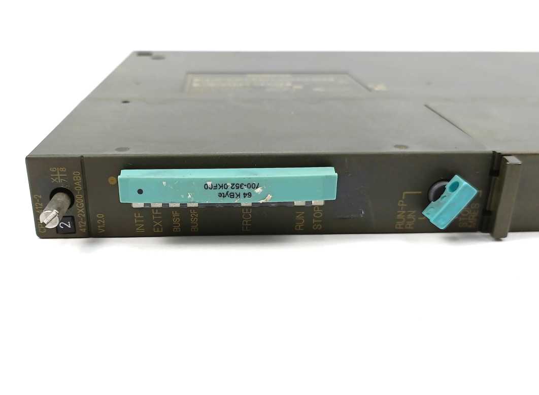 Siemens 6ES7412-2XG00-0AB0 CPU 412-2 144KB, W: 700-952-0KF00 Card