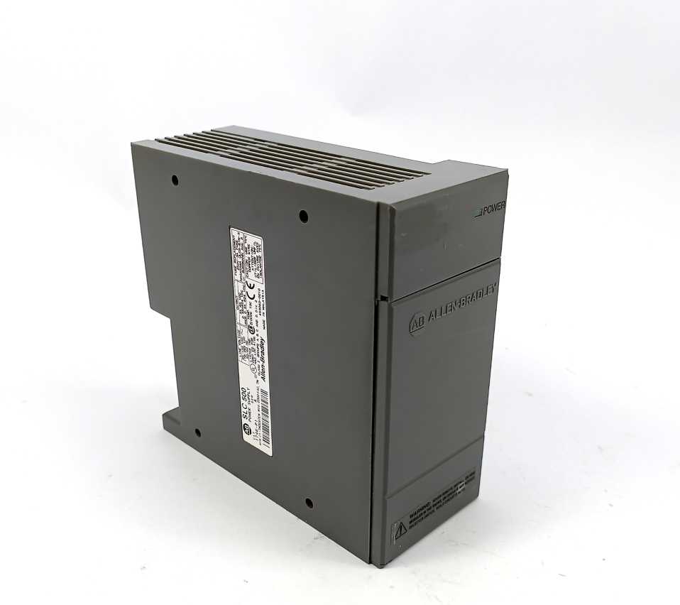 AB 1746-P1 Ser. A SLC 500, Power supply