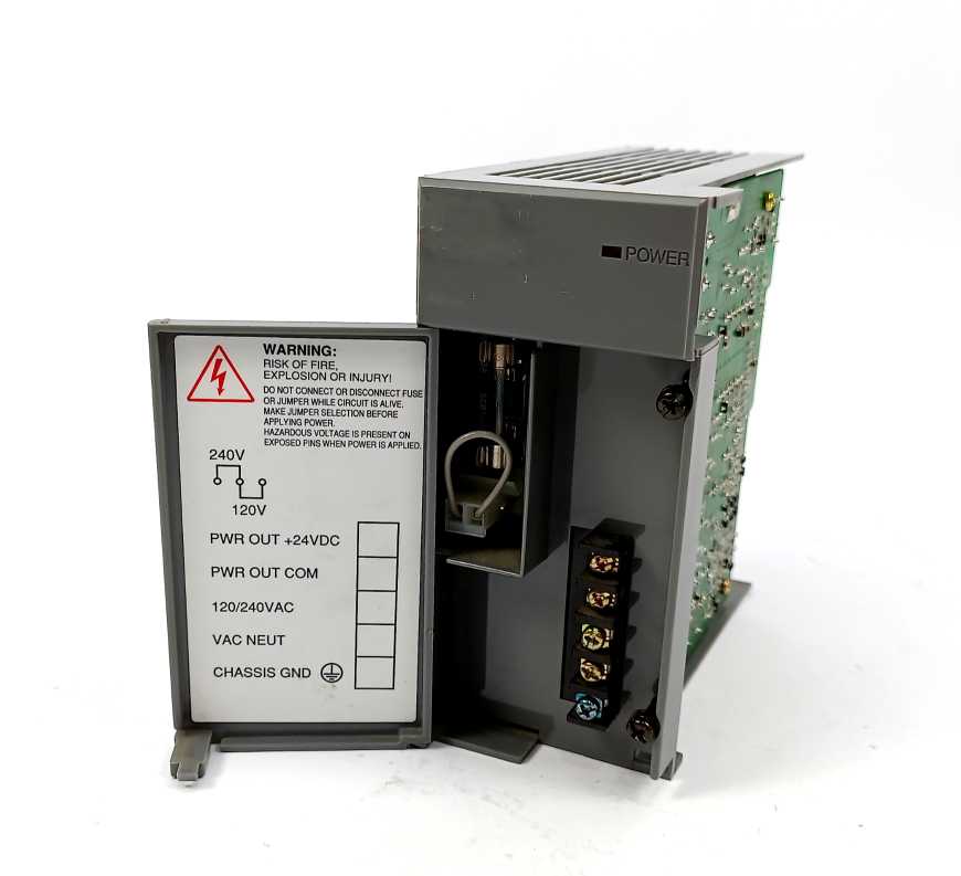AB 1746-P1 Ser. A SLC 500, Power supply