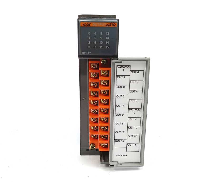 AB 1746-OW16 Ser. C SLC 500 Output module
