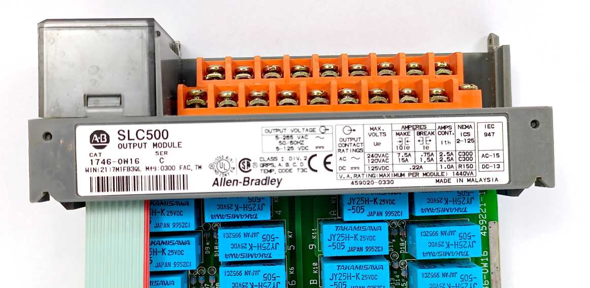 AB 1746-OW16 Ser. C SLC 500 Output module