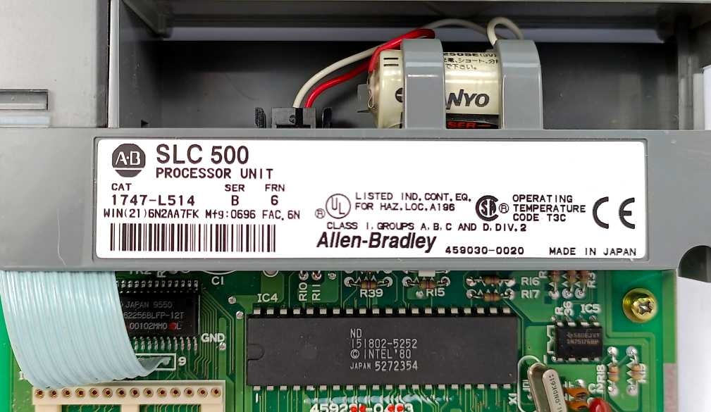 AB 1747-L514 Ser. B Frn. 6 SLC 500 Processor Unit