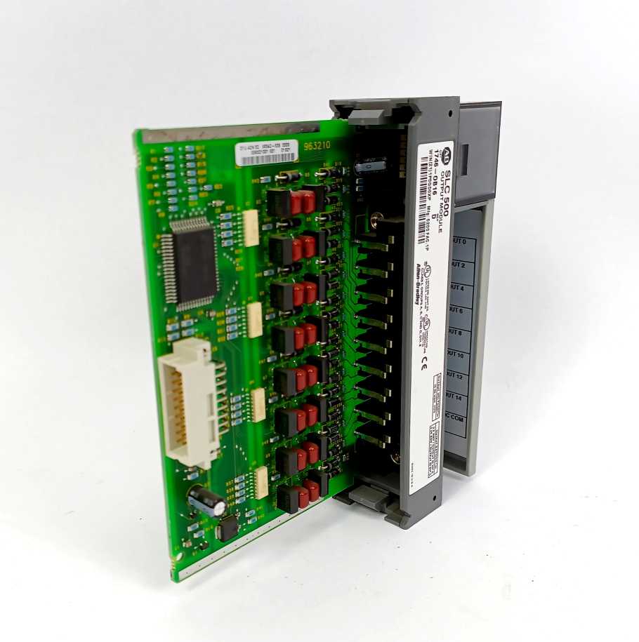 AB 1746-0B16 SER. D, SLC 500 OUTPUT MODULE
