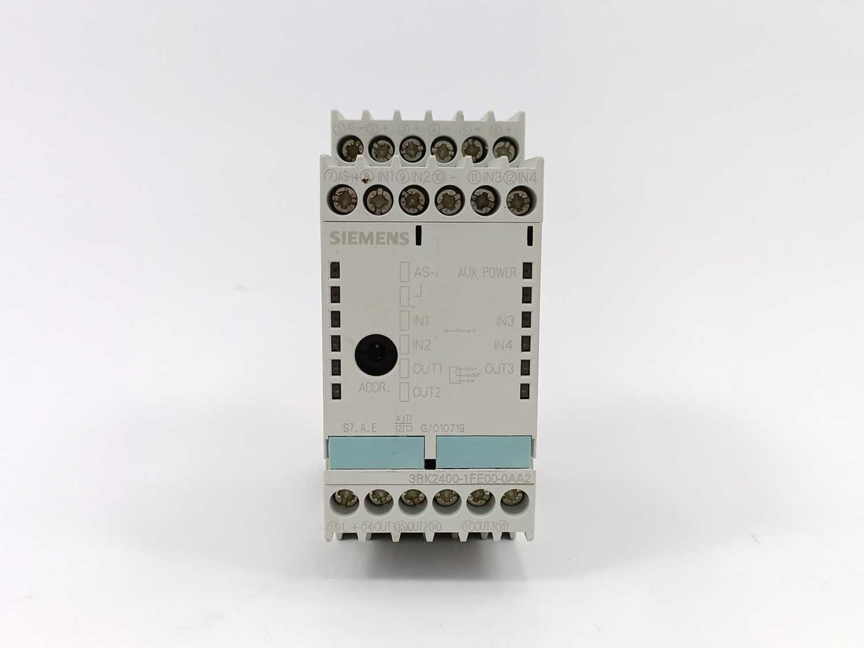 Siemens 3RK2400-1FE00-0AA2 AS-i SlimLine module S45 digital