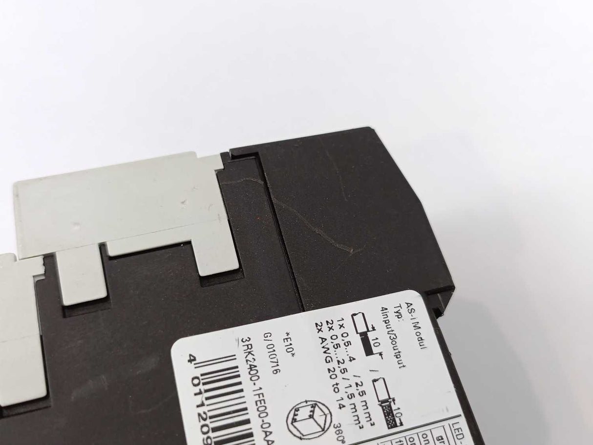 Siemens 3RK2400-1FE00-0AA2 AS-i SlimLine module S45 digital