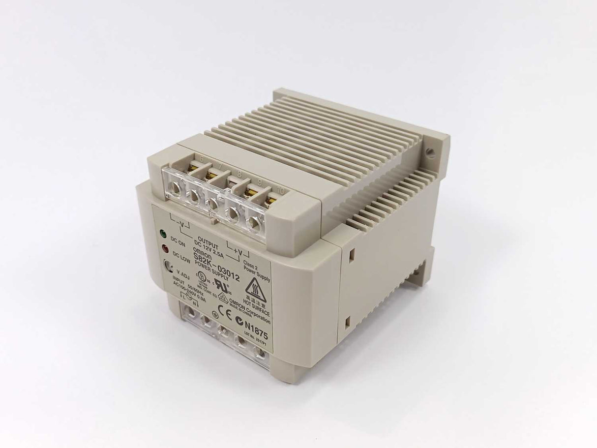 OMRON S82K-03012 Single Output Power Supply 12V 2.5A, 50/60Hz