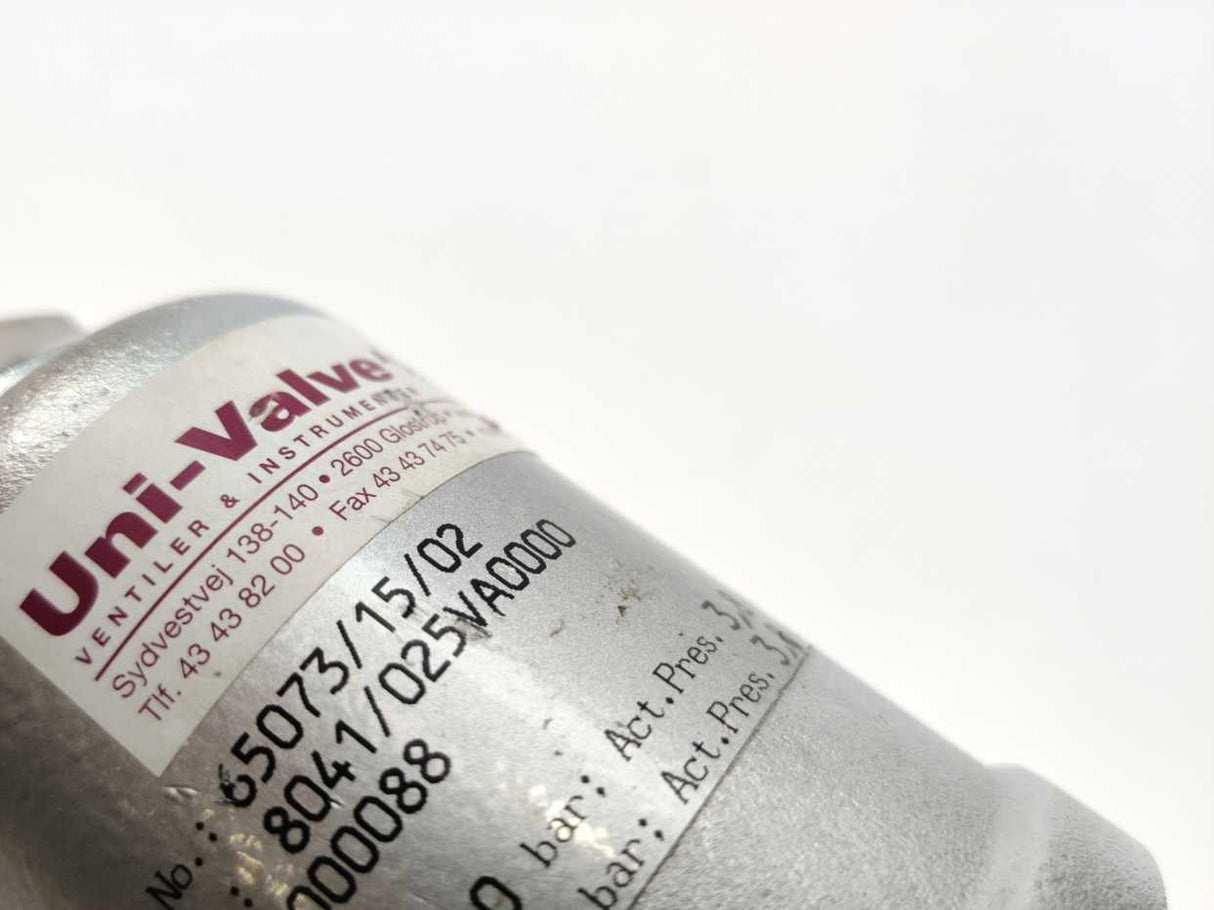 Uni-Valve 8041/025VA0000 Type 8041 – Sliding gate valve 4000088