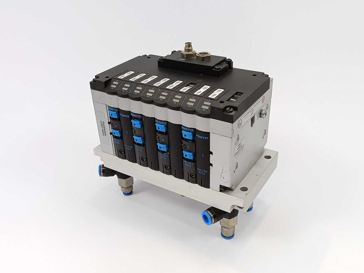 Festo 18210 CPV14-VI Valve Terminal, w/ 18262, 152427,161361