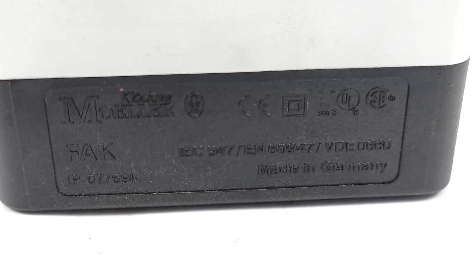 Klöckner Moeller FAK-RT/KC11/I Foot and Palm Switch