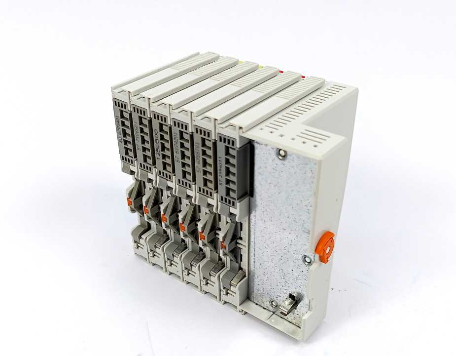 Wago 750-323 Profibus DP 12 MBd /Digital + 5 Modules