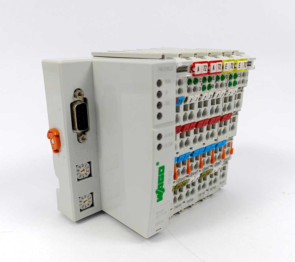 Wago 750-323 Profibus DP 12 MBd /Digital + 5 Modules