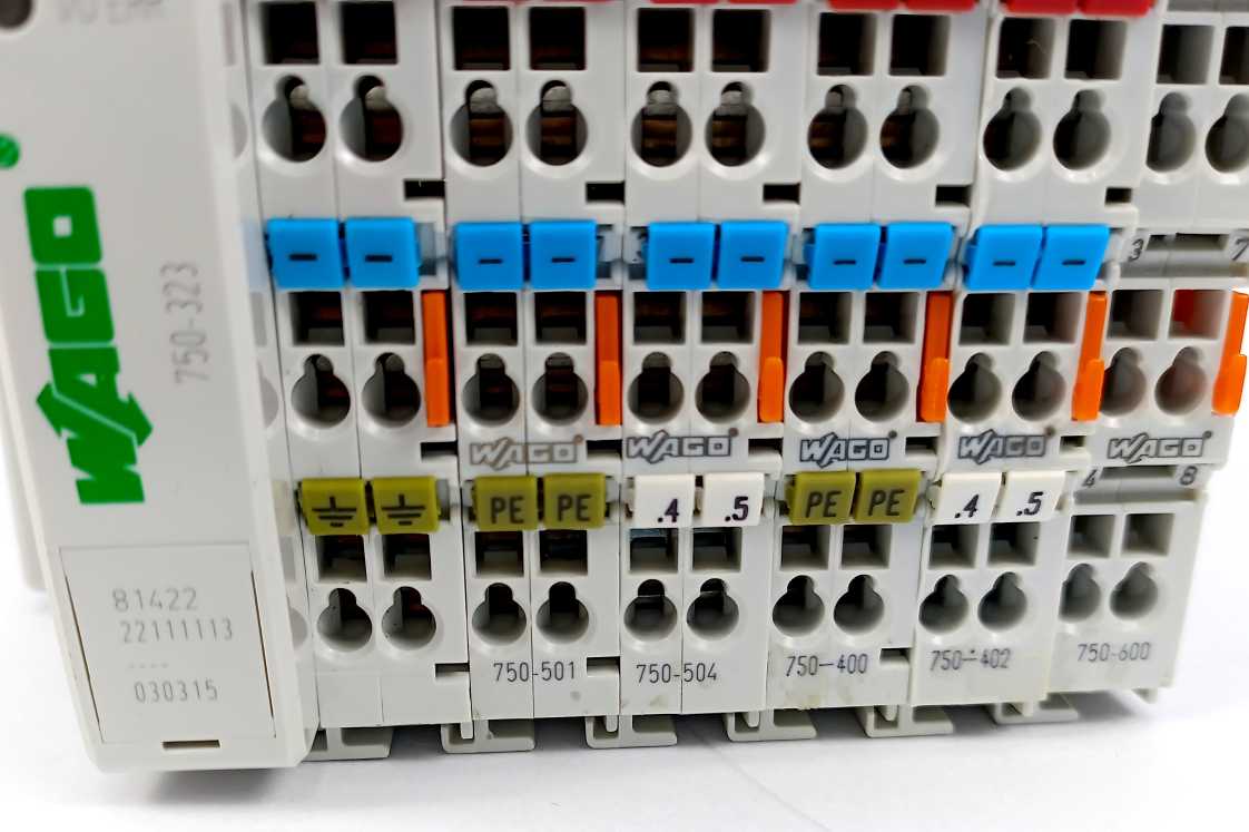 Wago 750-323 Profibus DP 12 MBd /Digital + 5 Modules