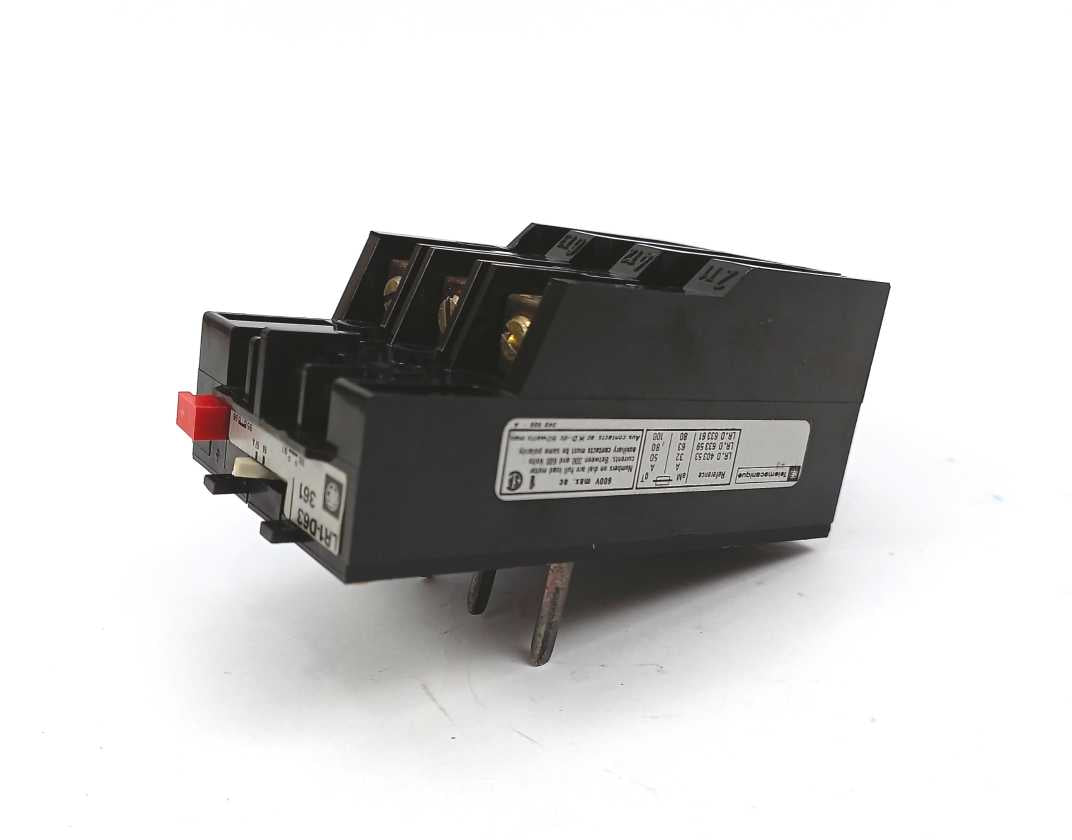 TELEMECANIQUE LR1-D63361 Overload Relay