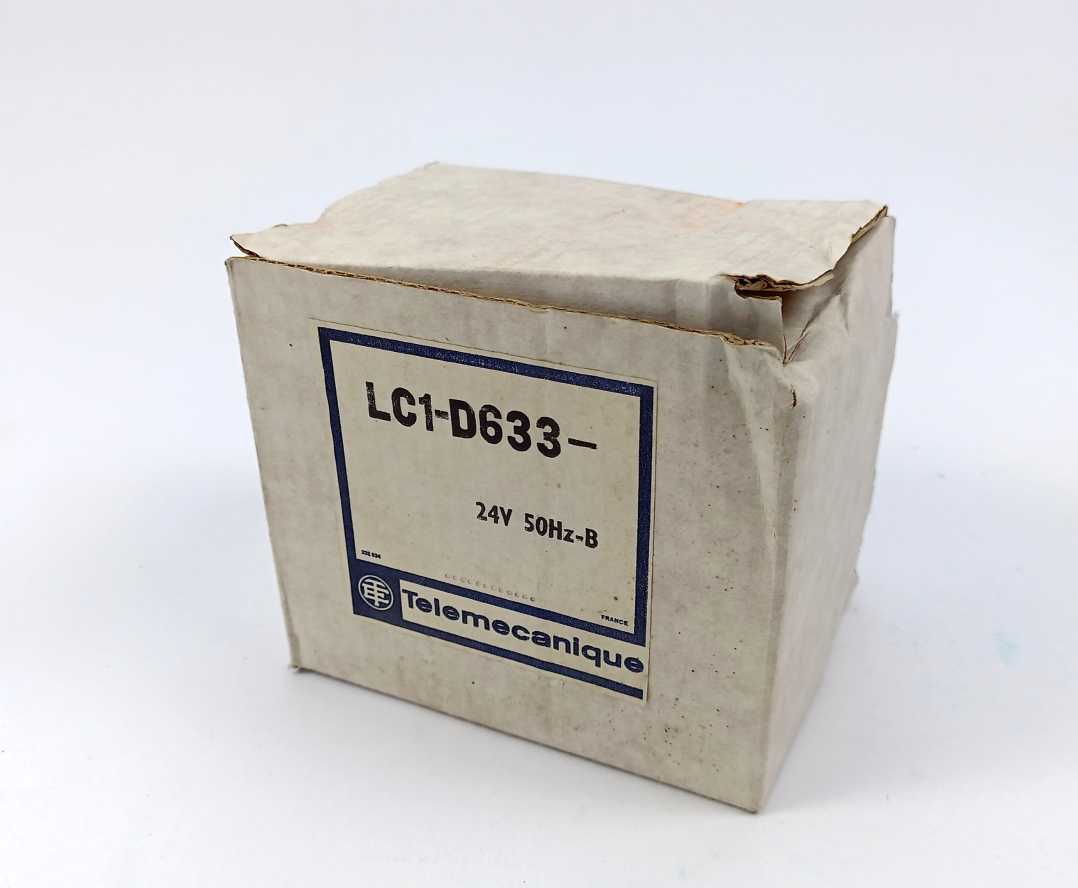 TELEMECANIQUE LC1-D633 Power Contactor 63A Coil 24V 50Hz