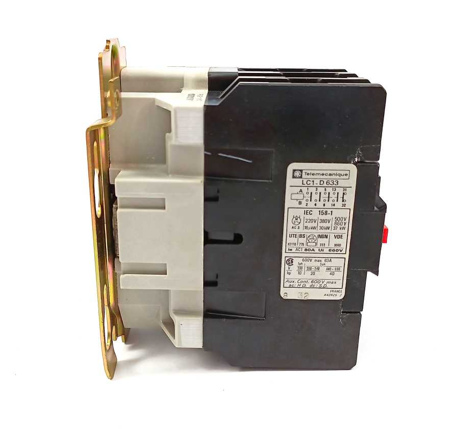 TELEMECANIQUE LC1-D633 Power Contactor 63A Coil 24V 50Hz