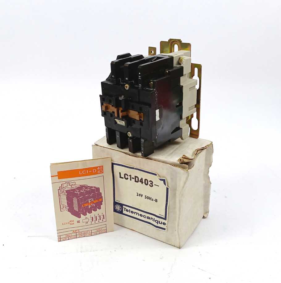 TELEMECANIQUE LC1-D403 Contactor 24V 50Hz