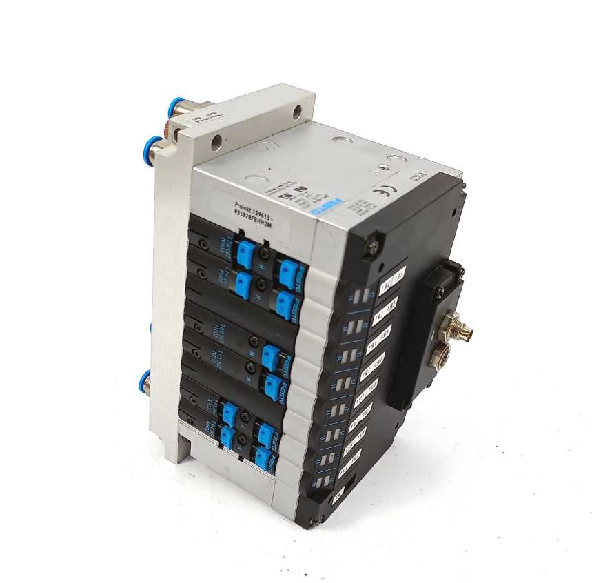 Festo 18210 CPV14-VI Valve Terminal, W/ 18262, 152427, 159615