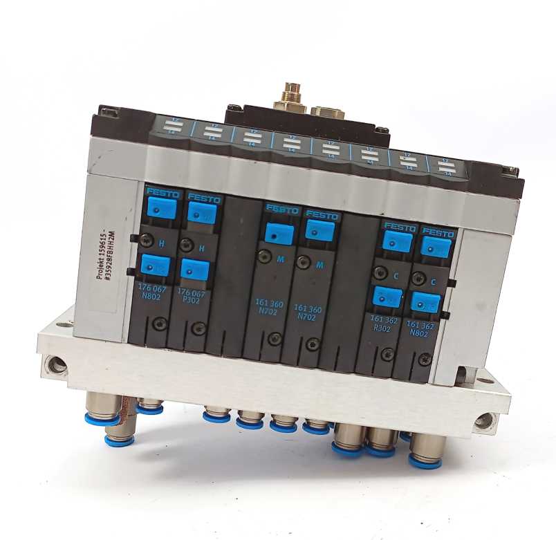 Festo 18210 CPV14-VI Valve Terminal, W/ 18262, 152427, 159615