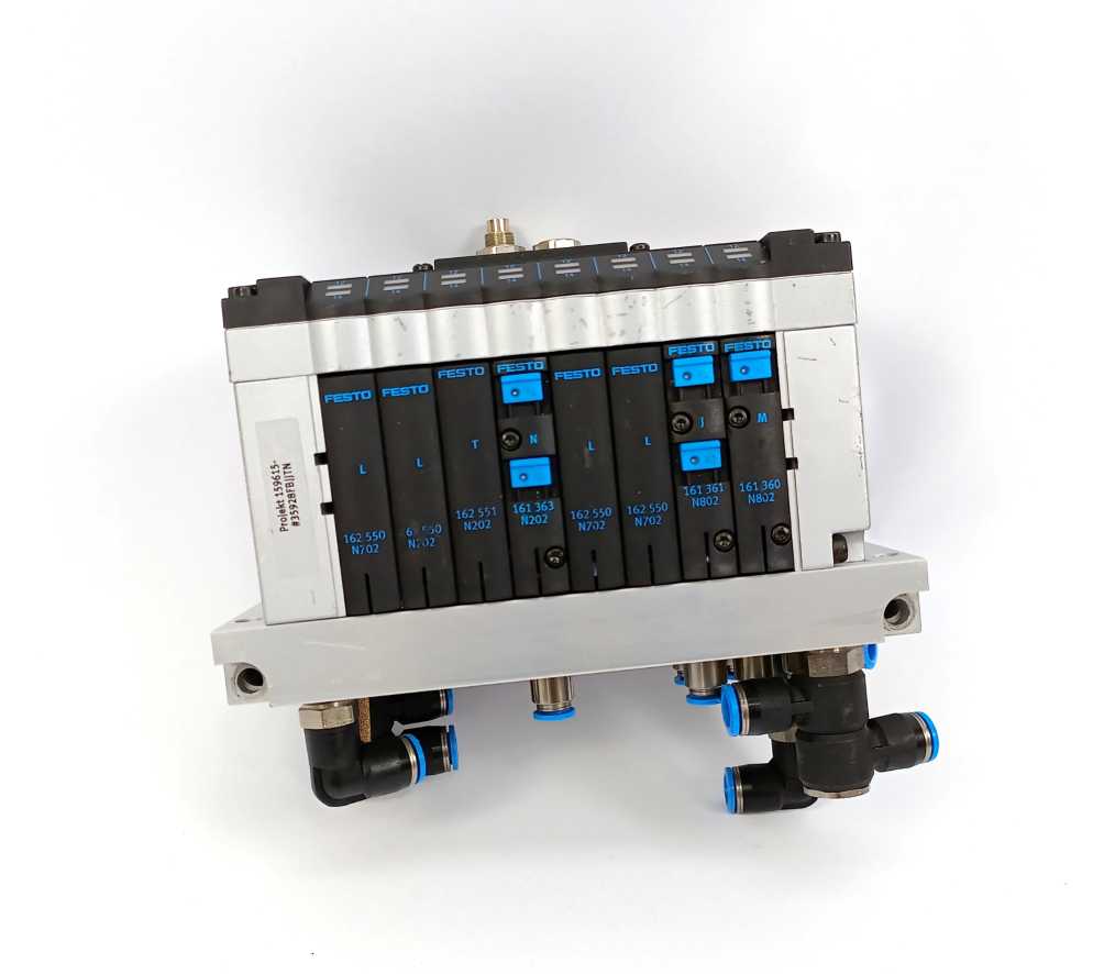 Festo 18210 CPV14-VI Valve Terminal, W/ 18262, 152427, 159615