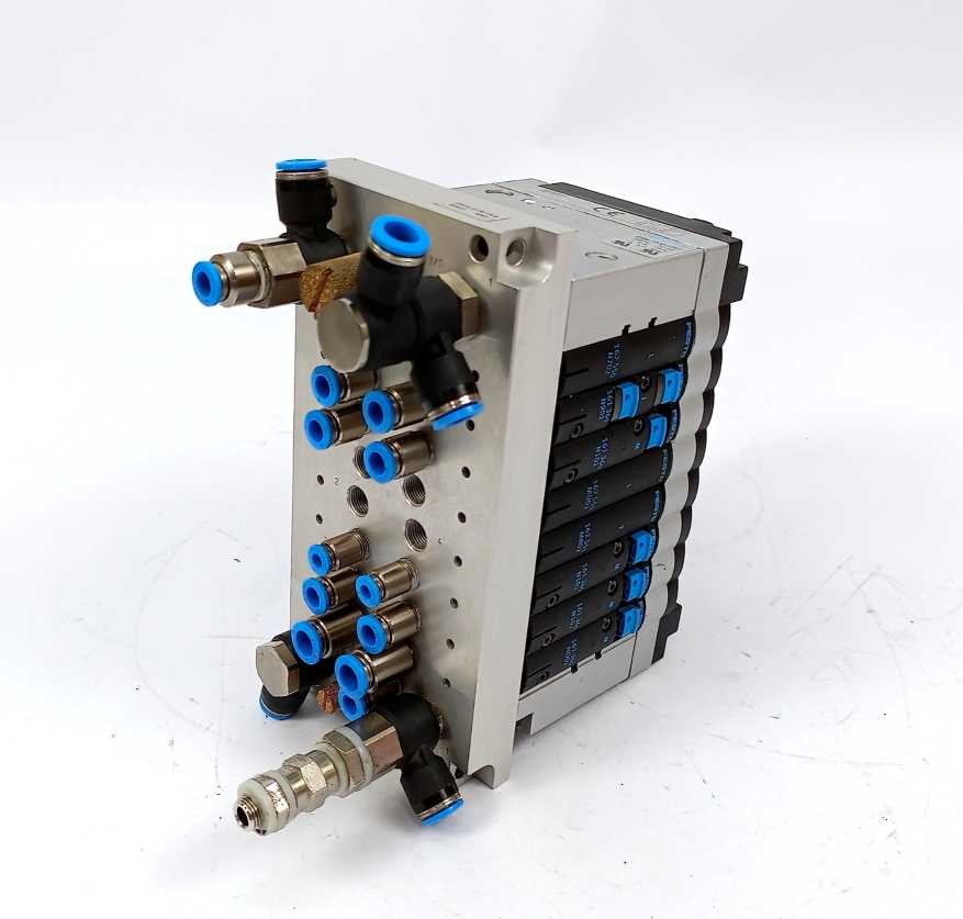Festo 18200 CPV10-VI Valve Manifold W/ 165811, 152427, 18529