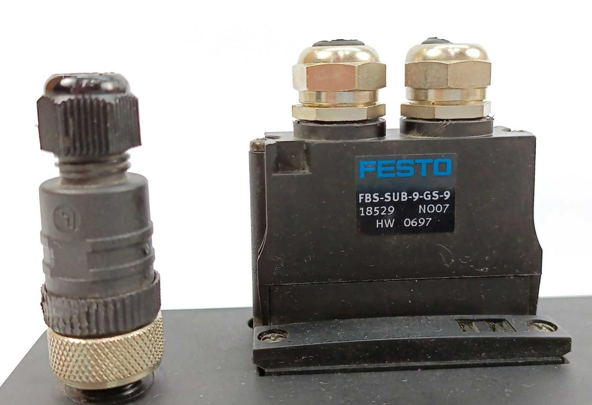 Festo 18200 CPV10-VI Valve Manifold W/ 165811, 152427, 18529