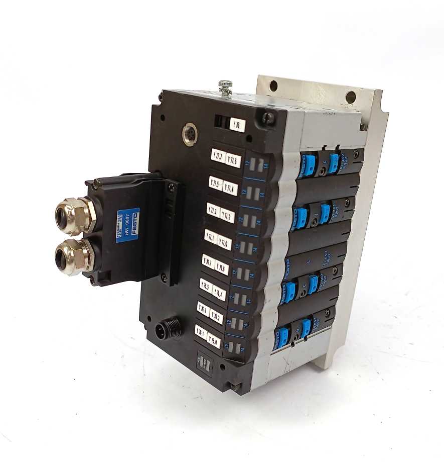 Festo 18210 CPV14-VI Valve Terminal, W/ 165811, 152427, 18529